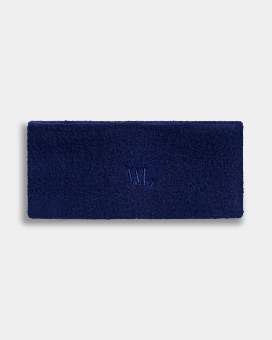 Bilde av WoolLand Norefjell fleece headband Blue Ink